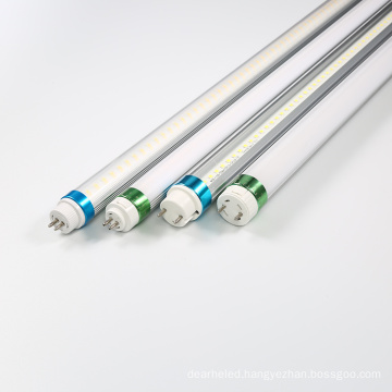 Tube Lighting Fixtures 563mm 8-10w 100-110lm/w Clear Cover Frosted Led Fluorescent Tubes